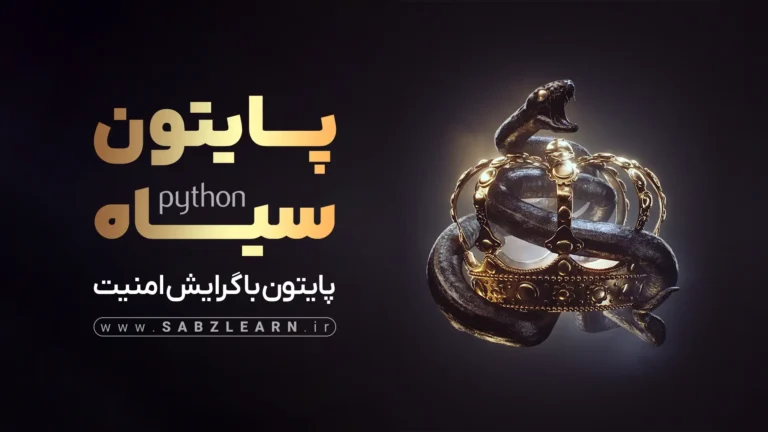 آموزش پایتون با گرایش امنیت | پایتون سیاه